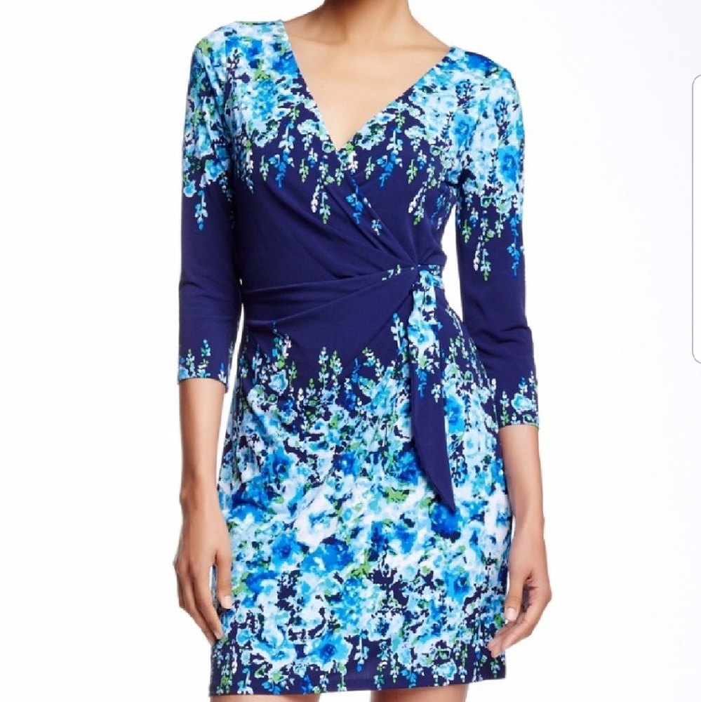 Jessica Simpson Navy Floral dress
